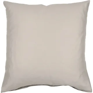 JANINE Kissenbezug Colors Mako Satin 50 x 50 cm Grau