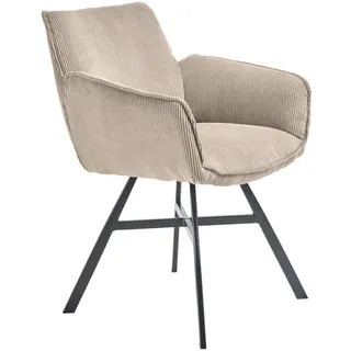 Set One by Musterring 2er-Set set one by Musterring Stuhl Frisco Stoff Beige Ecru