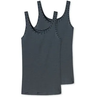 SCHIESSER Trägertops mit Modal Essentials in nachtblau - Gr.: 42