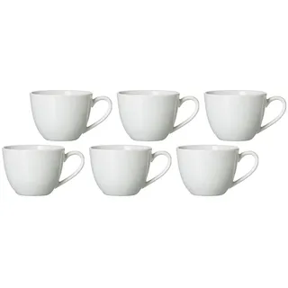 Ritzenhoff & Breker Kaffeetasse 0,43 l Weiß 6 St.