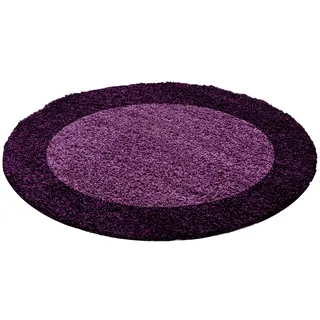 Ayyildiz Hochflor-Teppich »Life Lila Ø ca. Ø:200cm,