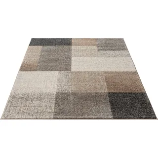 MERINOS Thales 6101 Kurzflorteppich 160 x 220 cm Beige