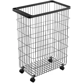 Yamazaki Wäschekorb, mit Rollen TOWER (72 l)