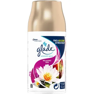 Glade Automatic Nachfüllspray, Raumduft, Relaxing Zen, 1 Packung mit 1 Nachfüllpackung, 269 ml