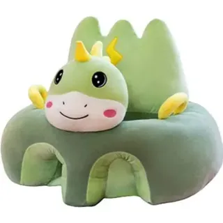 Baby Sitzstuhl Kinder Plüschsessel Sofa Stuhl für Kinderzimmer Baby Sitzhilfe Stützsitz Lernen Sitzen Sicherheitssitz Sitzkissen Kuscheltier Tier Kindersessel Plüschtiere Kleinkindmöbel