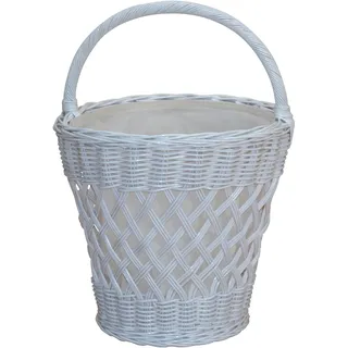 Hofmann Living And More HOFMANN LIVING AND MORE, Wäschekorb, aus Rattan, mit praktischem Tragegriff,