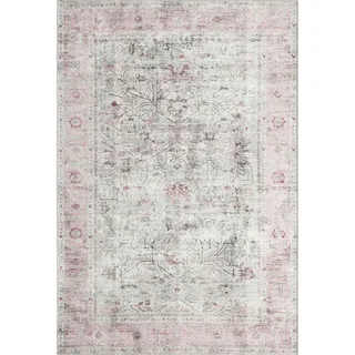 XXXLutz Xxxl Vintage-Teppich Creme, Rosa - 120x170 cm