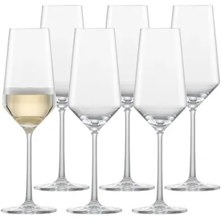 Zwiesel Glas Champagnerglas »Champagnergläser Pure 297 ml 6er Set transparent«, farblos