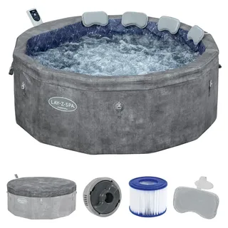 BESTWAY LAY-Z-SPA Carrara Ø 170 x 65 cm Grau