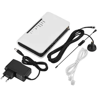 Fixed Wireless Terminal, GSM Gateway Wireless Telephone Box, Wireless Access Platform Verbinden Telefon Box Fest Wireless Terminal GSM 850/900/1800 / 1900MHz, für Telefon, Box, Alarm (EU)