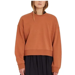 Volcom Damen Sweatshirt Stone Heart braun - S