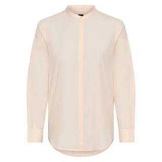 BOSS ORANGE Klassische Bluse »C_Befelize_21« Chambray Qualität, Stehkragen, pink