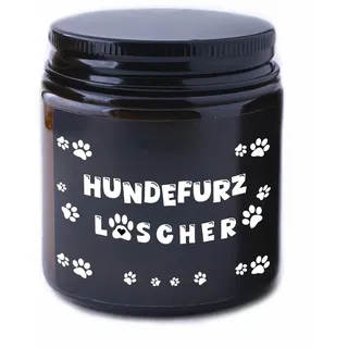 Hundefurz Löscher Duftkerze - Lavendel Kerze Mit Witz Spruch für Hundebesitzer Frauen, Lustiges Geschenk für Frauen Hundefreundinnen Hundegeburtstag Weihnachten Schwestern, Kollegin, Hundemama