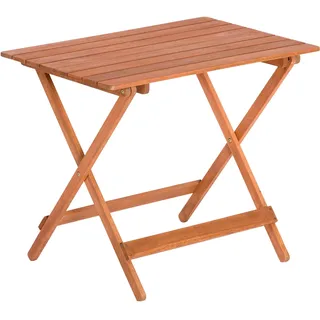 Merxx Klapptisch 90 x 60 x 74 cm Beige/Braun