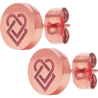 Liebeskind Berlin Ohrstecker Edelstahl glänzend rosa