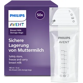Philips Muttermilchbeutel 180 ml 50 St. (SCF603/50)