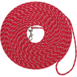 Trixie Junior smycz treningowa dla szczeniąt XXS–XS: 8 m/ø 4 mm czerwona