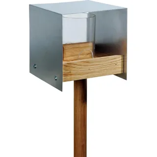 Dobar Design-Vogelhaus Industrie-Bauhaus mit Ständer