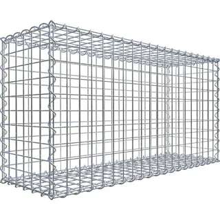 Gabiona Gabionenkorb 50 cm x 100 cm x 30 cm Maschenw 5 cm x 5 cm