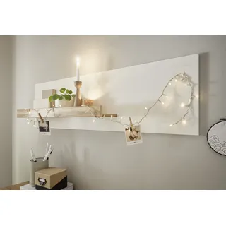 Home Affaire Wandregal 138 x 17 x 40 cm Weiß