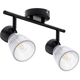 Milagro 2xE14 Deckenstrahler 30 cm gelb/schwarz