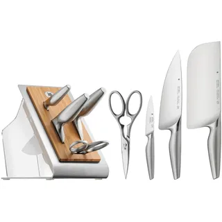 WMF Chef's Edition Messerblock 5-tlg. Silber