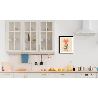 queence Bild »Floyd« Abstrakt   Ananas   Essen   Figuren   Kunst   Lebensmittel   Obst   Obst Bilder 1 Stk. tlg. gerahmt, bunt