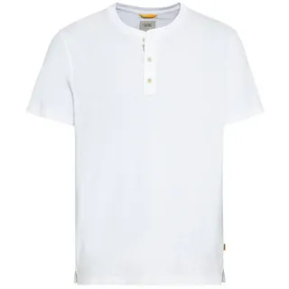 CAMEL ACTIVE Henley T-Shirt weiß M