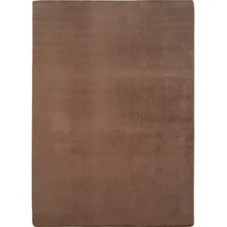 Ayyildiz JOY Kurzflorteppich 140 x 200 cm Braun
