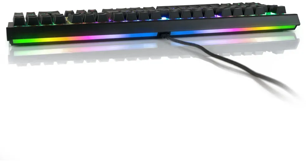 Bild von Skiller SGK40 Black, LEDs RGB, Huano RED, USB, DE (100008558)