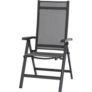 Siena Garden Klappsessel Tesoro 68 x 60 x 110 cm grau