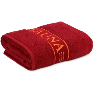 Möve frottana Sauna Saunatuch 80 x 200 cm ruby