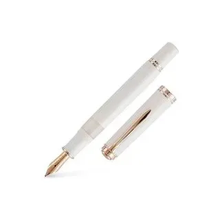 Pelikan Souverän M600 Kolbenfüller weiß/rose-gold F (fein), 1 St.