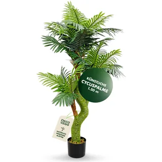 Künstliche Palme Cycuspalme Kunstpalme Kunstpflanze 165 cm Decovego | Palme, Künstlich, Deco, Plfegeleicht