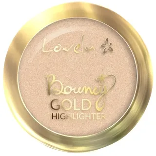 Hochwertiger Gesichtshighlighter in Gold von Lovely