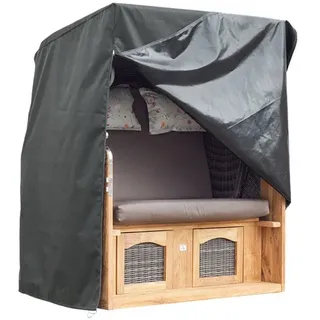 deVries Strandkorb Schutzhaube Premium 135 x 165 x 95 cm Dunkelgrau