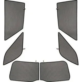 Privacy-Vorhang-Set 6 Stück kompatibel für Volkswagen Polo 5-Türer 10/17