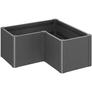 Biohort Belvedere MINI 102 x 102 x 45 cm Dunkelgrau-metallic