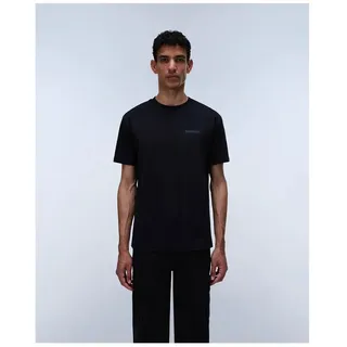 Napapijri Kurzarm-t-shirt Schwarz L