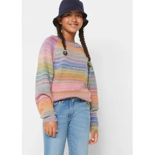 bonprix Strickpullover Grobstrick-Pullover, rosa