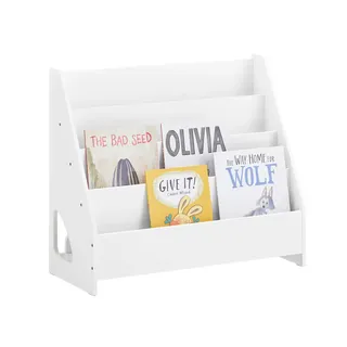 SoBuy Kinder BüCHERREGAL Weiß , Holzwerkstoff , 70x60x30 cm , Babymöbel & Kindermöbel, Babyzimmer, Babyregale & Kinderregale