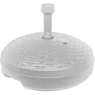 Basis P / Schirme Pehd Rattan TONDO-45 Weiß Dia. 45 CM