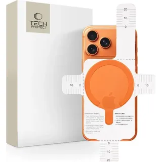 Magnetplatten Tech-Protect MMP-200 Magnetic MagSafe Ring für Hüllen ohne Magsafe, Orange - Orange