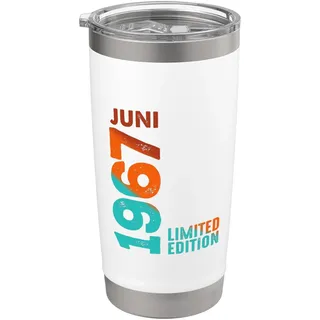 Limited Edition 1967 Juni 1967 Geburtstag 1967 Doppelwandiger Edelstahl-Thermobecher