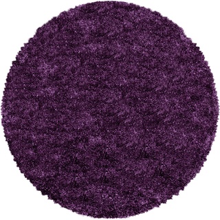 Ayyildiz Teppiche Fluffy 3500 Hochflorteppich 80 cm lila