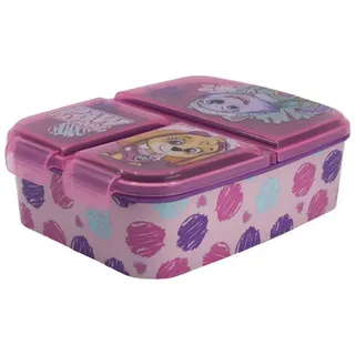 Stor Brotdose mit Fächern, Lunchbox, Mehrfarbig