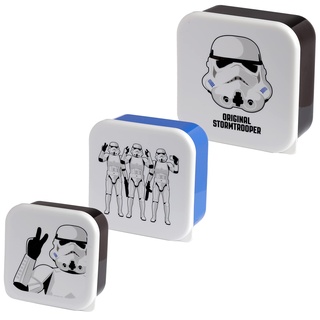 Puckator The Original Stormtrooper Lunchboxen Brotdosen 3er Set M/L/XL