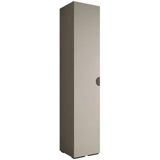 Abiks Möbel Drehtürenschrank 236.7/50/47 1-türig , Metall , Nachbildung , 50x236.7x47 cm , Schlafzimmer, Kleiderschränke, Drehtürenschränke