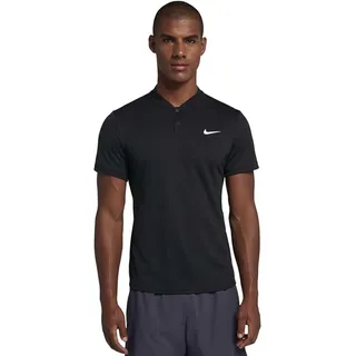 Nike Herren Poloshirt Dri-FIT, Black/White, XS, AQ7732