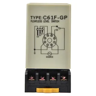 Schwimmerloses Niveaurelais, umweltfreundliches, flammhemmendes Gehäuse, hohe Genauigkeit, Wasserregler C61FGP
